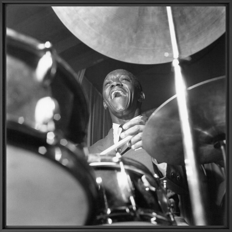 Photograph Art Blakey - FRANCIS WOLFF - Picture painting