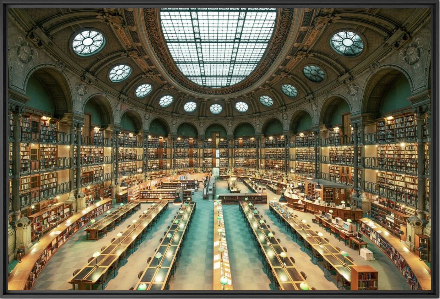 Photographie BIBLIOTHÈQUE NATIONALE DE FRANCE - FRANCK BOHBOT - Tableau photo