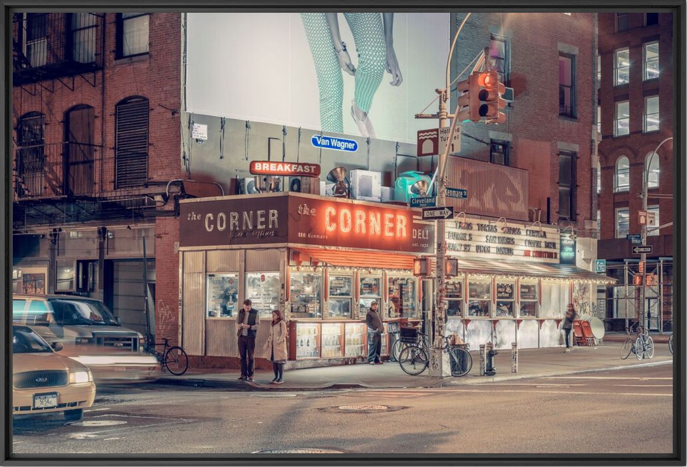 Photographie The Corner Deli, NYC - FRANCK BOHBOT - Tableau photo