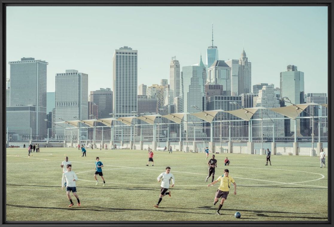 Photograph SOCCER BROOKLYN - FRANCK BOHBOT - Picture painting