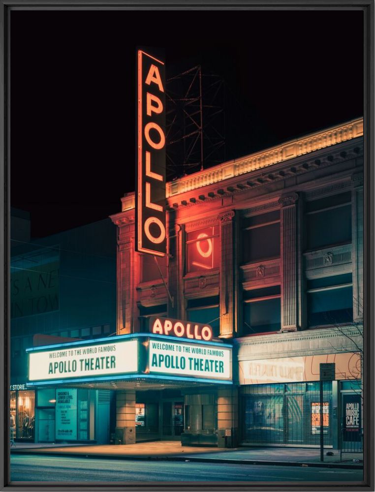 Kunstfoto THE APOLLO THEATER HARLEM - FRANCK BOHBOT - Foto schilderij