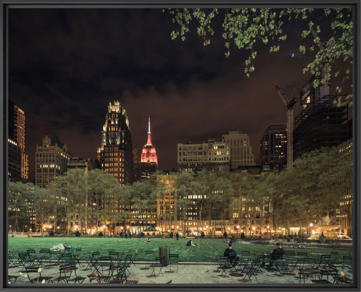 Fotografía The Bryant Park NY - FRANCK BOHBOT - Cuadro de pintura