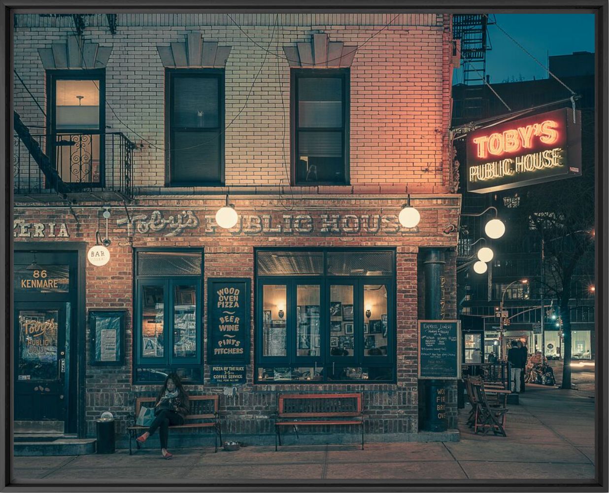 Photograph Toby's public house NY - FRANCK BOHBOT - Picture painting