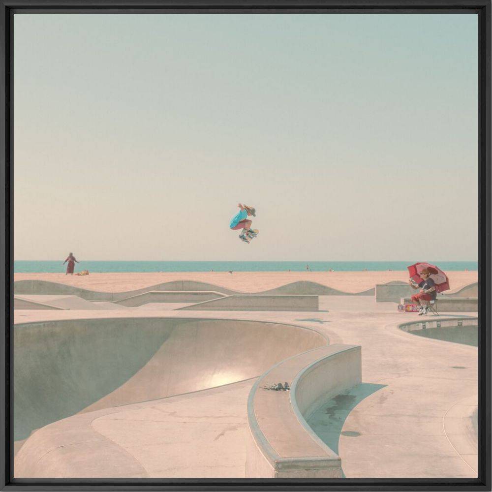 Photograph VENICE SKATE PARK I - FRANCK BOHBOT - Picture painting