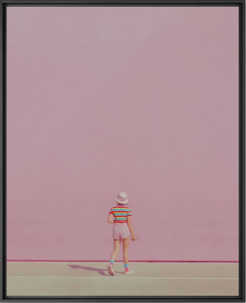 Kunstfoto Pink melrose - FRANCK BOHBOT - Foto schilderij