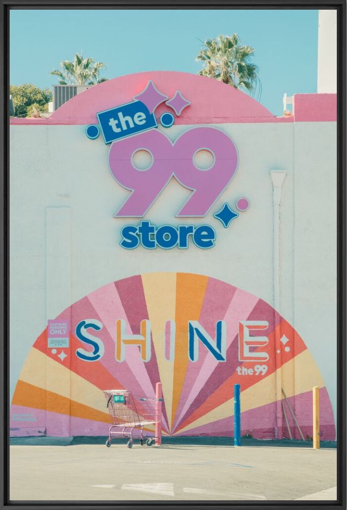 Kunstfoto Shine the 99 - FRANCK BOHBOT - Foto schilderij