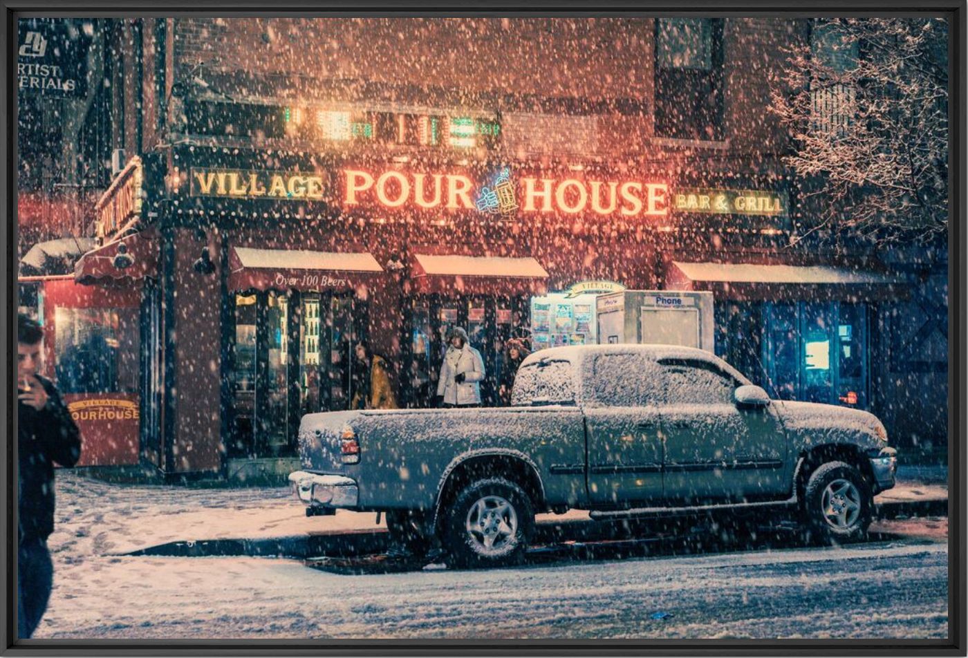 Kunstfoto The village pour house, NYC - FRANCK BOHBOT - Foto schilderij