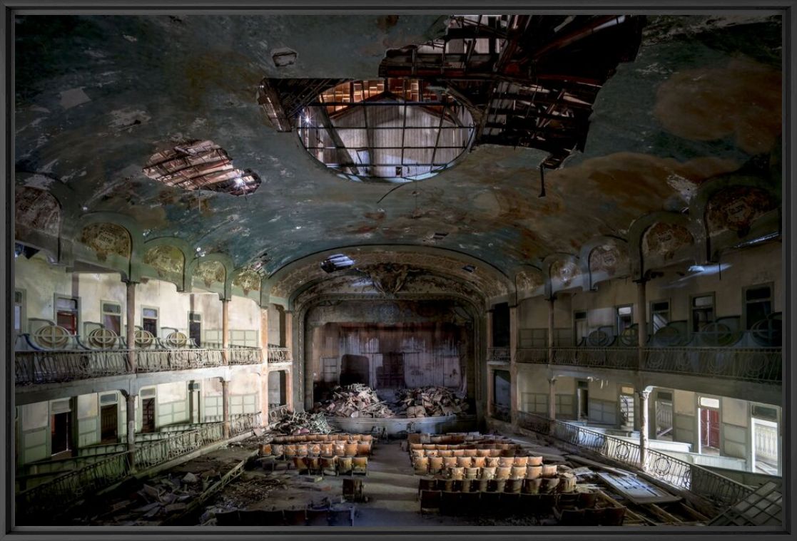 Kunstfoto Gran Teatro Cervantes 1, Tanger, 1913 - Francois Beaurain - Foto schilderij