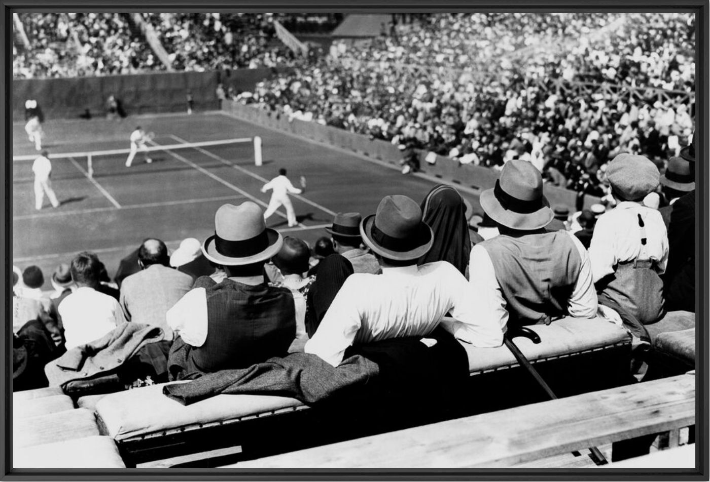 Photographie 1ST INTERNATIONAL FRENCH OPEN 1928 -  GAMMA AGENCY - Tableau photo