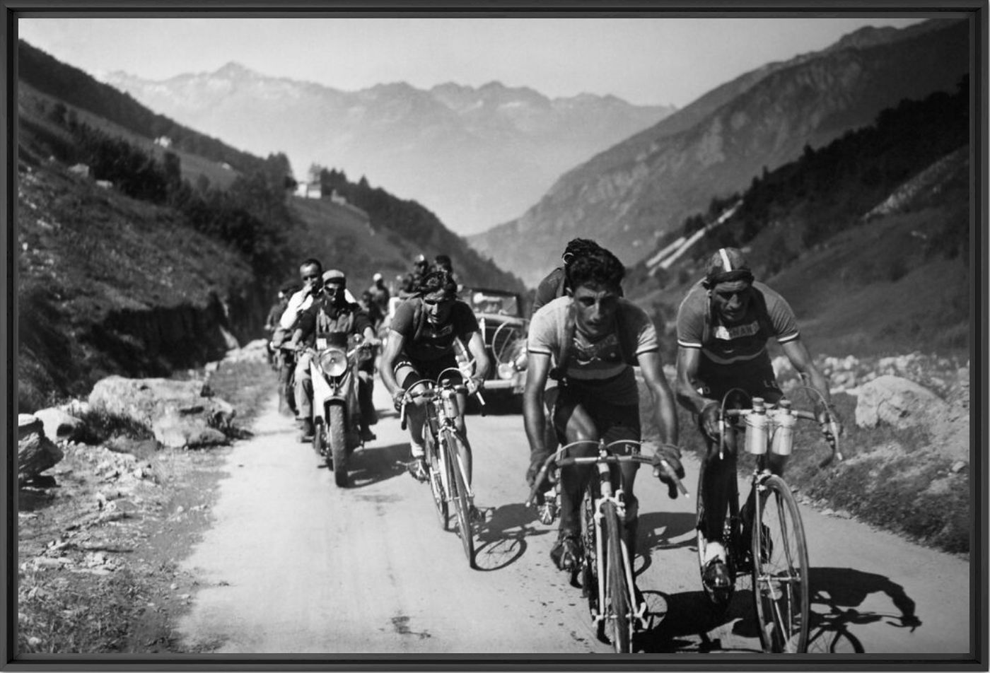 Fotografie CYCLISTS ON THE TOUR DE France -  GAMMA AGENCY - Bildermalerei