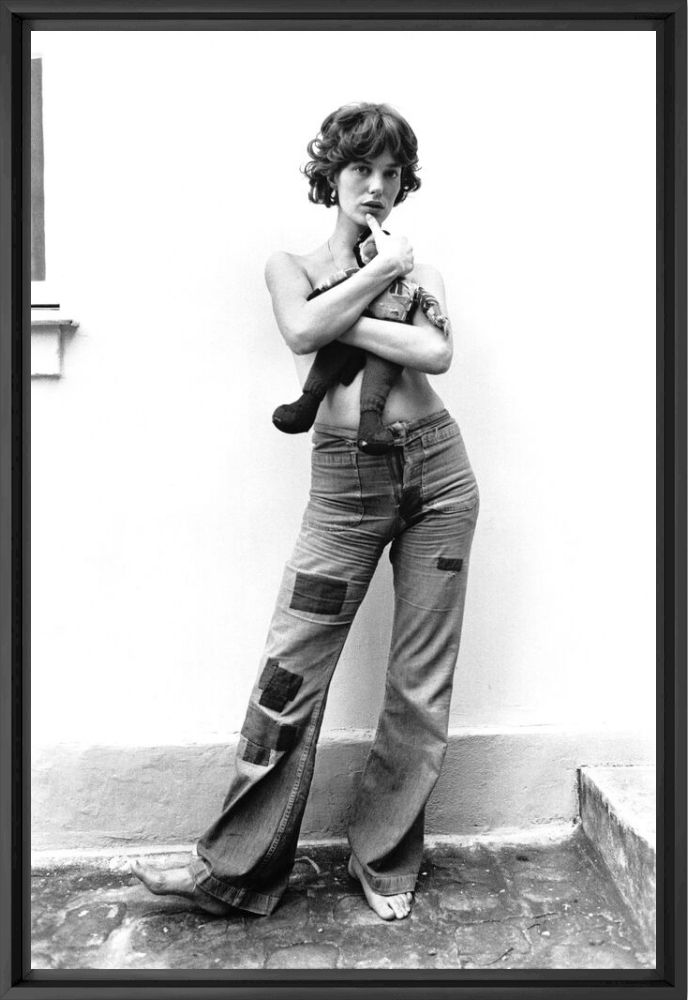 Photograph Jane Birkin - Melody Nelson, 1971 -  GAMMA AGENCY - Picture painting