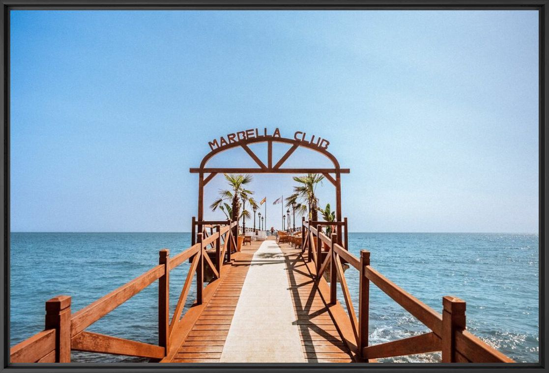 Photographie The pier - Marbella -  Gibbe - Tableau photo