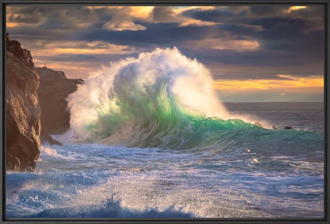Photograph ROUGH SEA 11 - GIOVANNI ALLIEVI - Picture painting