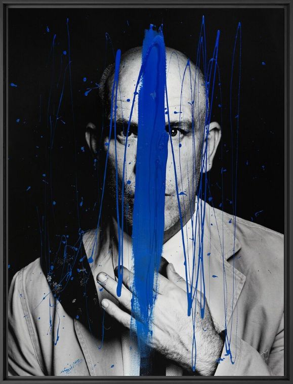 Photograph ASYMETRIE DE BLEU -  GUERIN X K - Picture painting