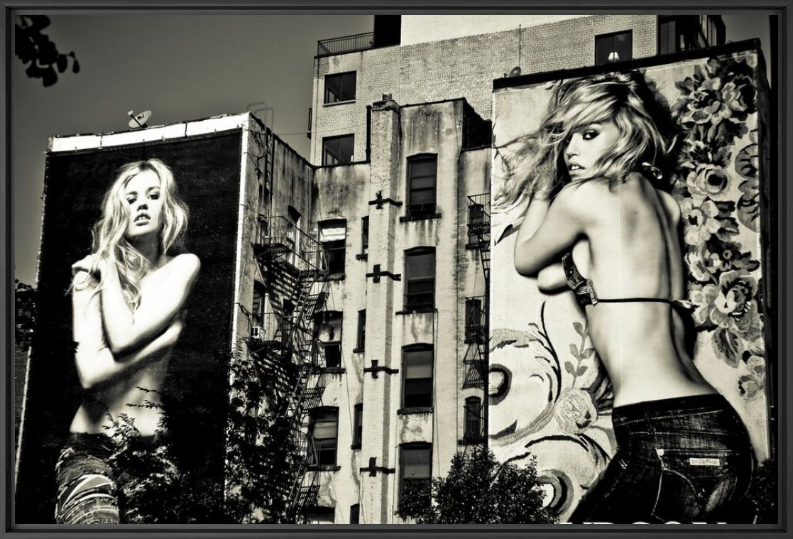 Kunstfoto Blondies Billboards - GUILLAUME GAUDET - Foto schilderij