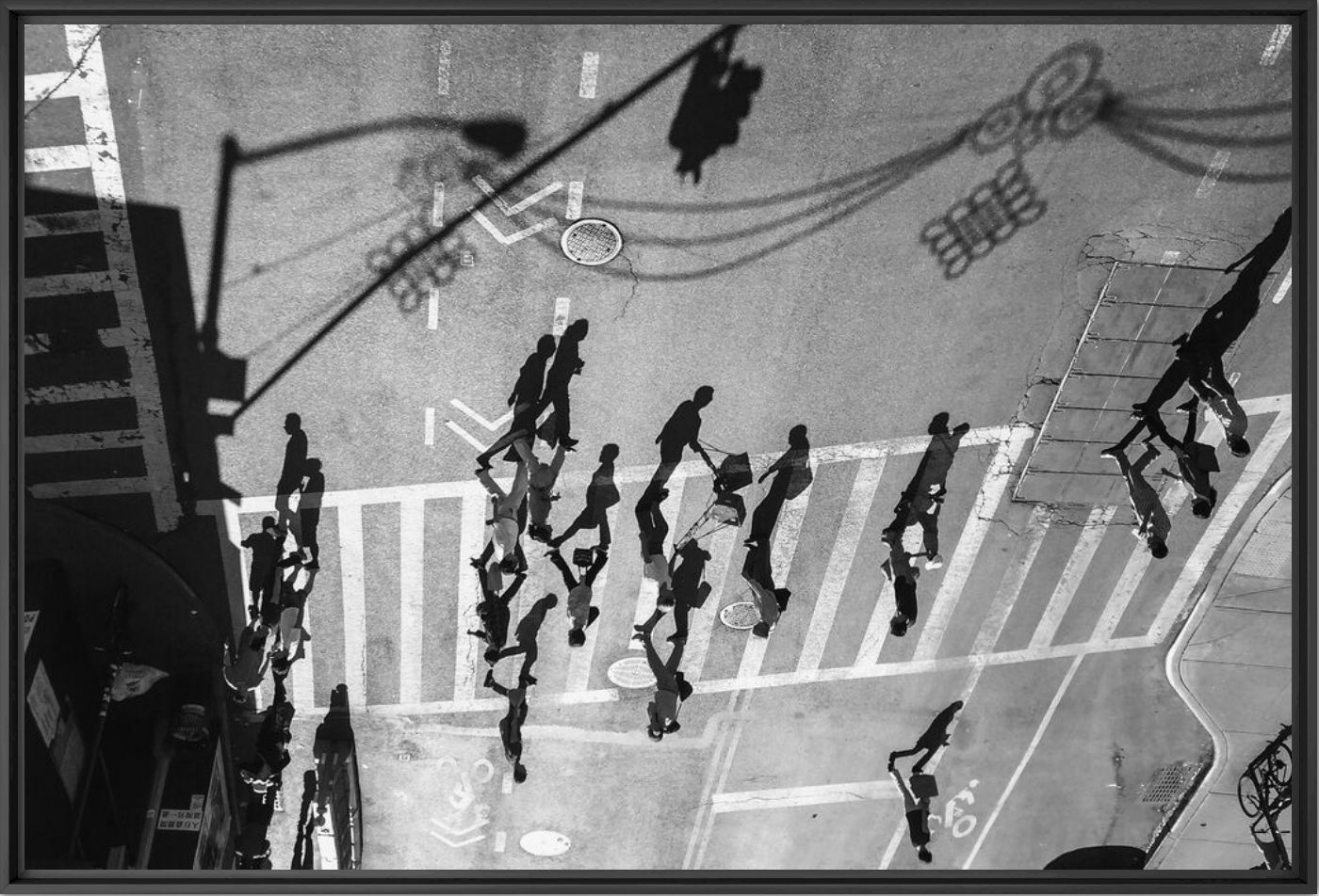 Kunstfoto Chinatown shadows - GUILLAUME GAUDET - Foto schilderij