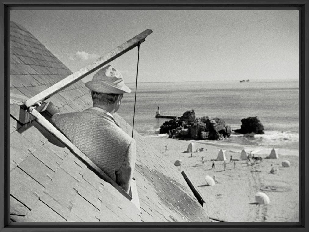 Fotografia M. Hulot sous les toits de l'hôtel de la plage - JACQUES TATI - Pittura di immagini