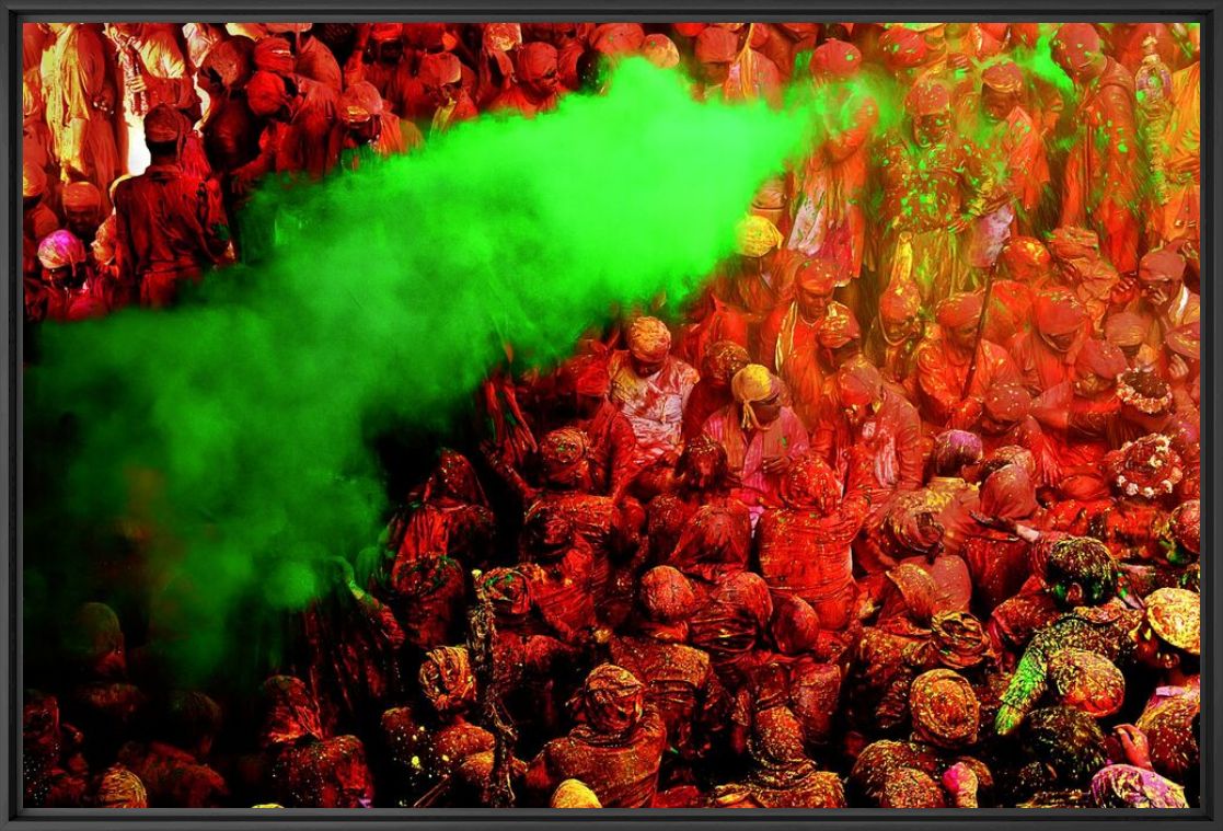 Fotografia Colors of Holi - JAGJIT SINGH - Pittura di immagini