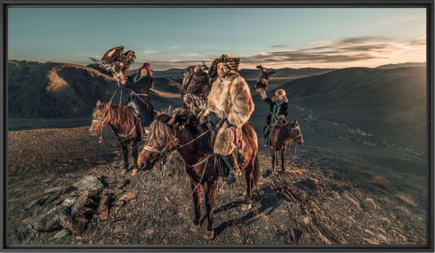 Kunstfoto Sagsai hunters clan -  JKBOY - Foto schilderij