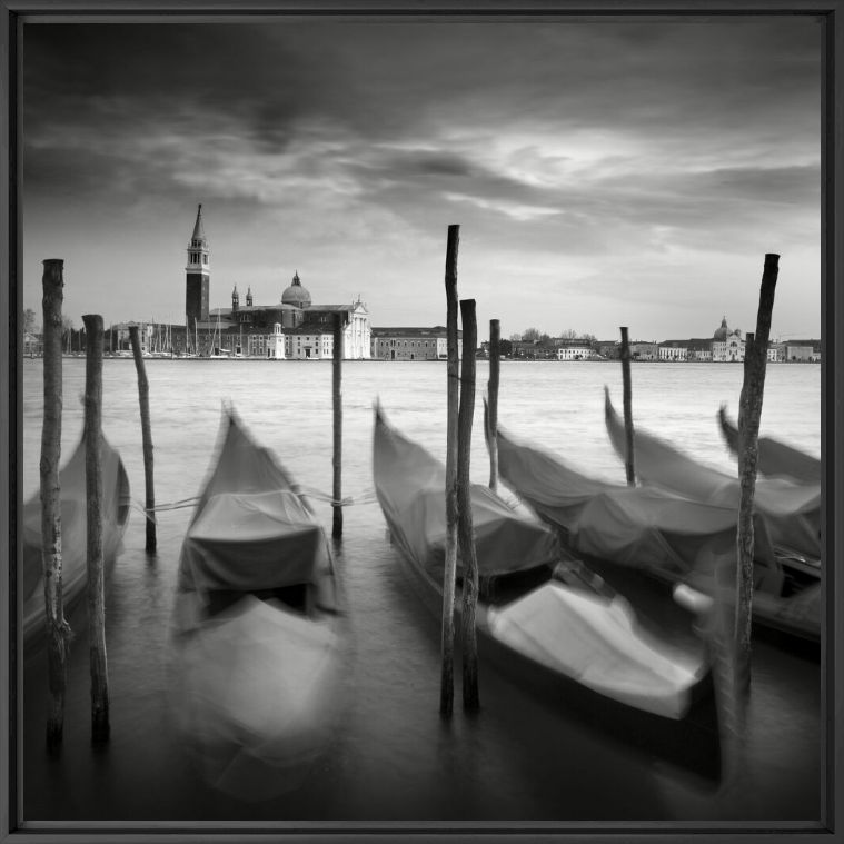 Kunstfoto Gondole, Venise - JONATHAN CHRITCHLEY - Foto schilderij