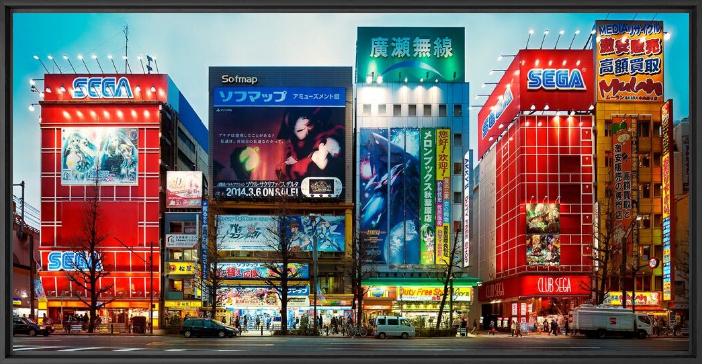 Kunstfoto AKIHABARA I - Jörg Wanderer - Foto schilderij