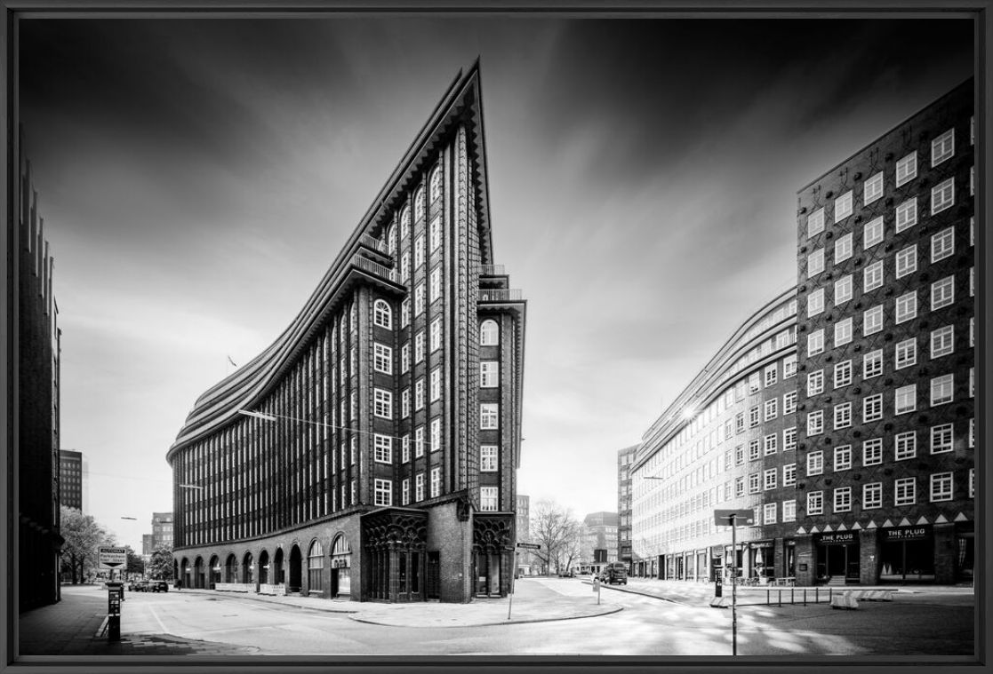 Fotografie Chilehaus Hamburg 1 - Jörg Wanderer - Bildermalerei