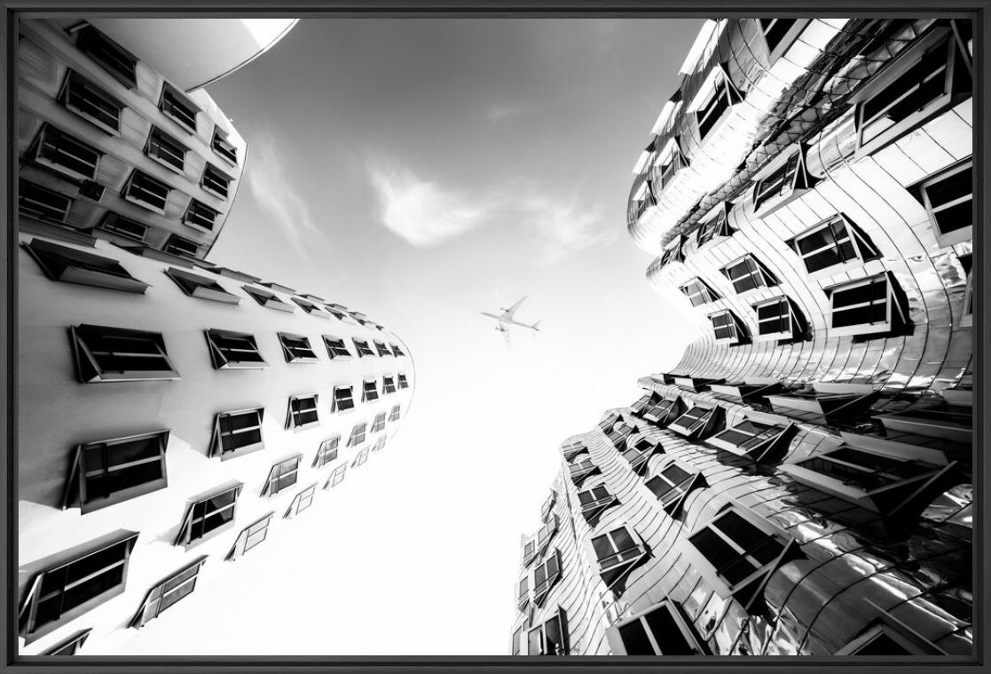 Kunstfoto GEHRY BUILDINGS - Jörg Wanderer - Foto schilderij