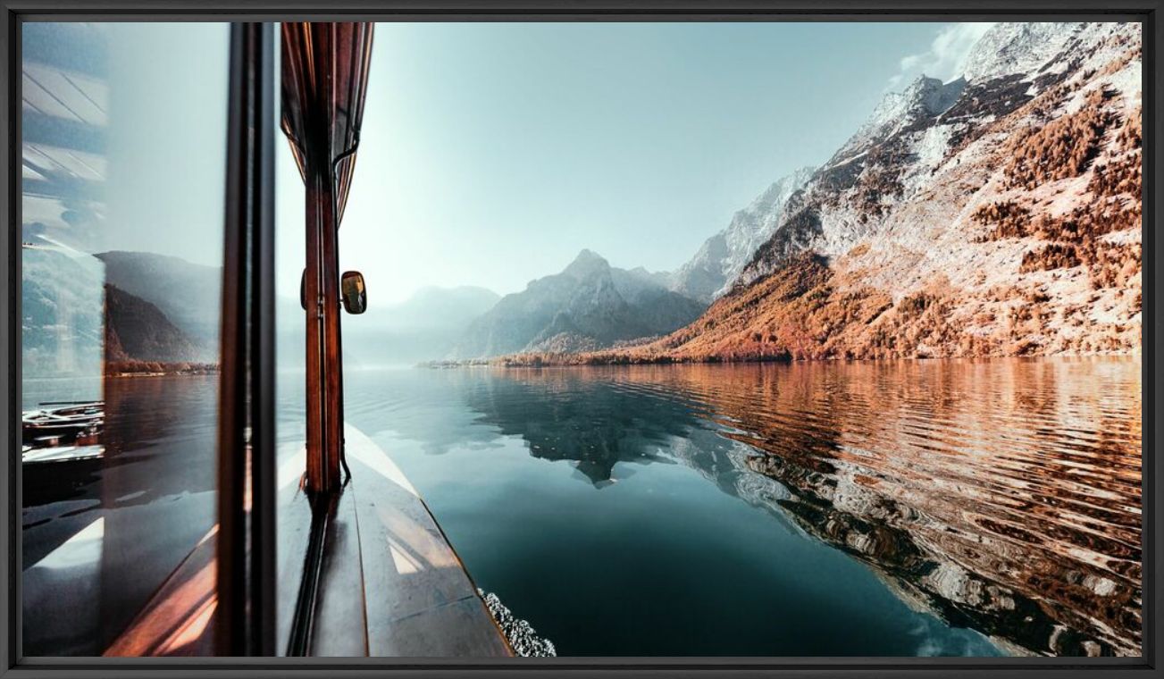 Kunstfoto KÖNIGSSEE - Jörg Wanderer - Foto schilderij