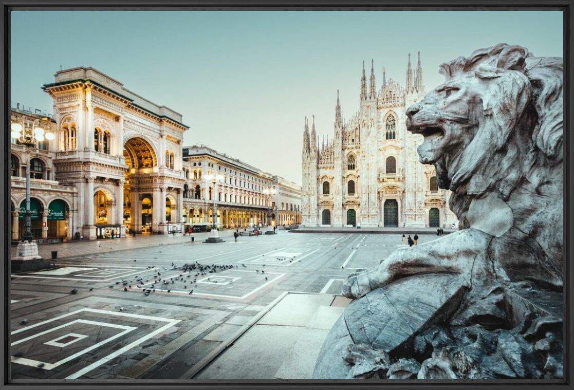 Photographie Piazza del Duomo I - Jörg Wanderer - Tableau photo