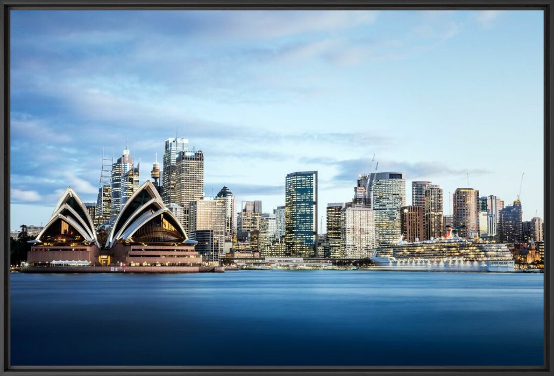 Kunstfoto Sydney Skyline II - Jörg Wanderer - Foto schilderij