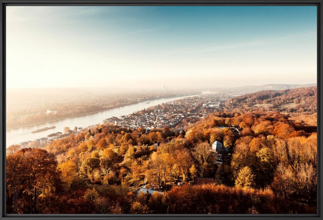 Kunstfoto Konigswinter - Jörg Wanderer - Foto schilderij