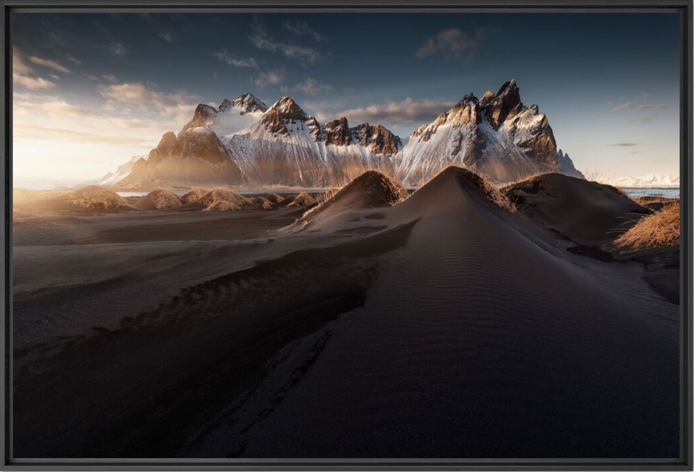 Kunstfoto Stokksnes 2 - Juan Pablo De Miguel - Foto schilderij