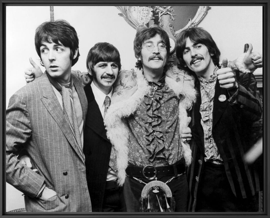 Kunstfoto Beatles -  KEYSTONE AGENCY - Foto schilderij