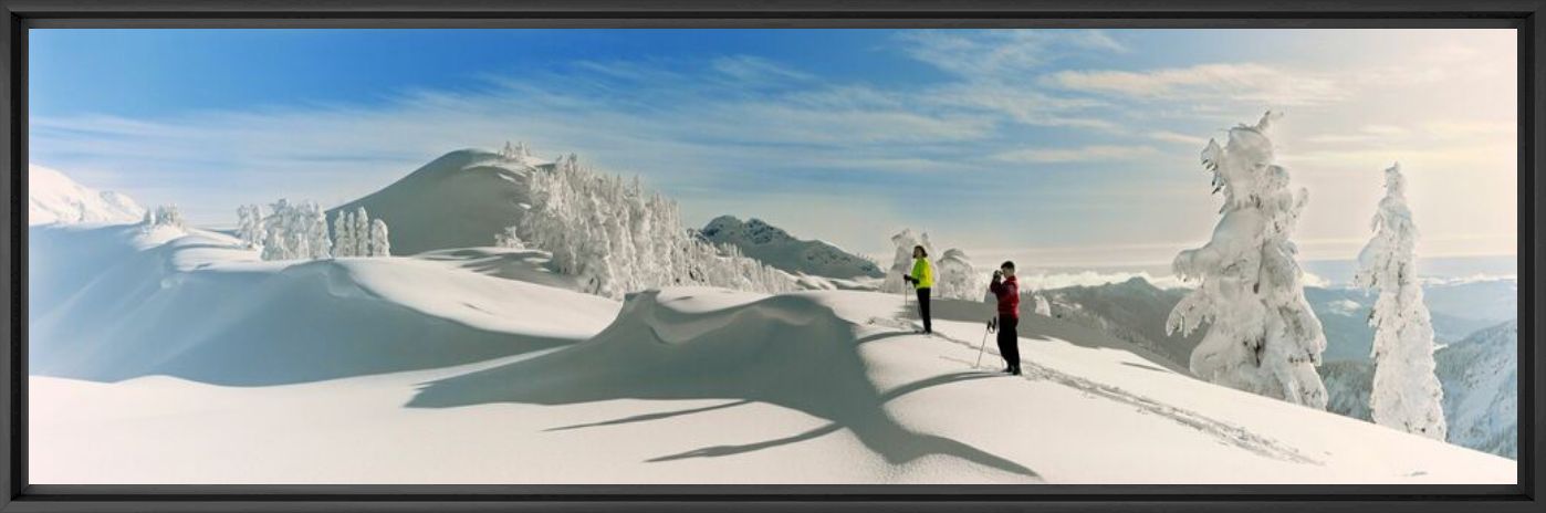 Photographie SKIERS AT ARTIST POINT 1966 -  KODAK COLORAMA DISPLAY COLLECTION - IRA SPRING - Tableau photo