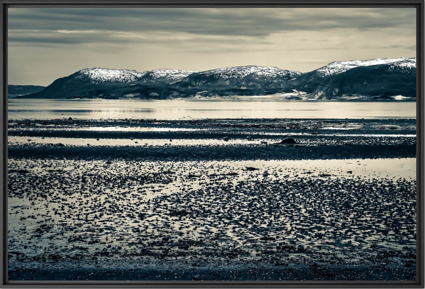 Kunstfoto Neiges tardives 1 - Konrad K - Foto schilderij