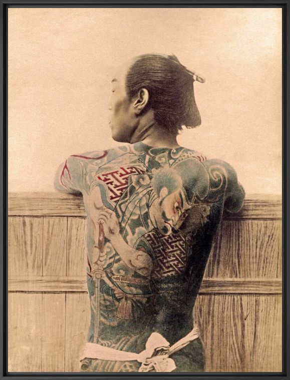 Photograph PAYSAN TATOUÉ - KUSAKABE KIMBEI - Picture painting