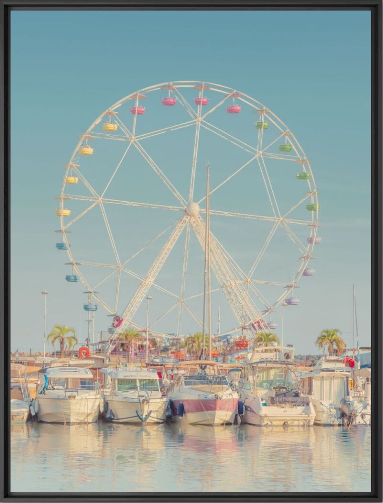 Kunstfoto Summer wheel - Laura SANCHEZ - Foto schilderij