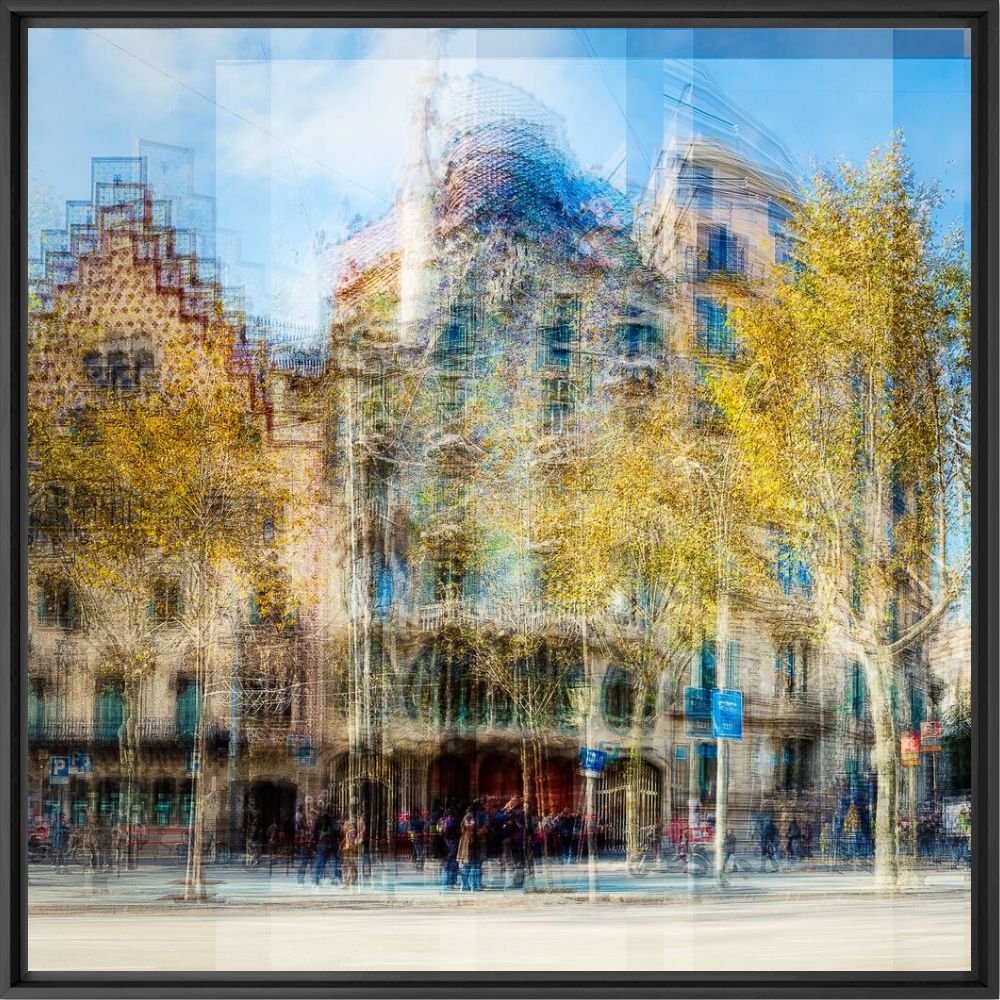 Photographie Barcelona Casa Batllo - LAURENT DEQUICK - Tableau photo