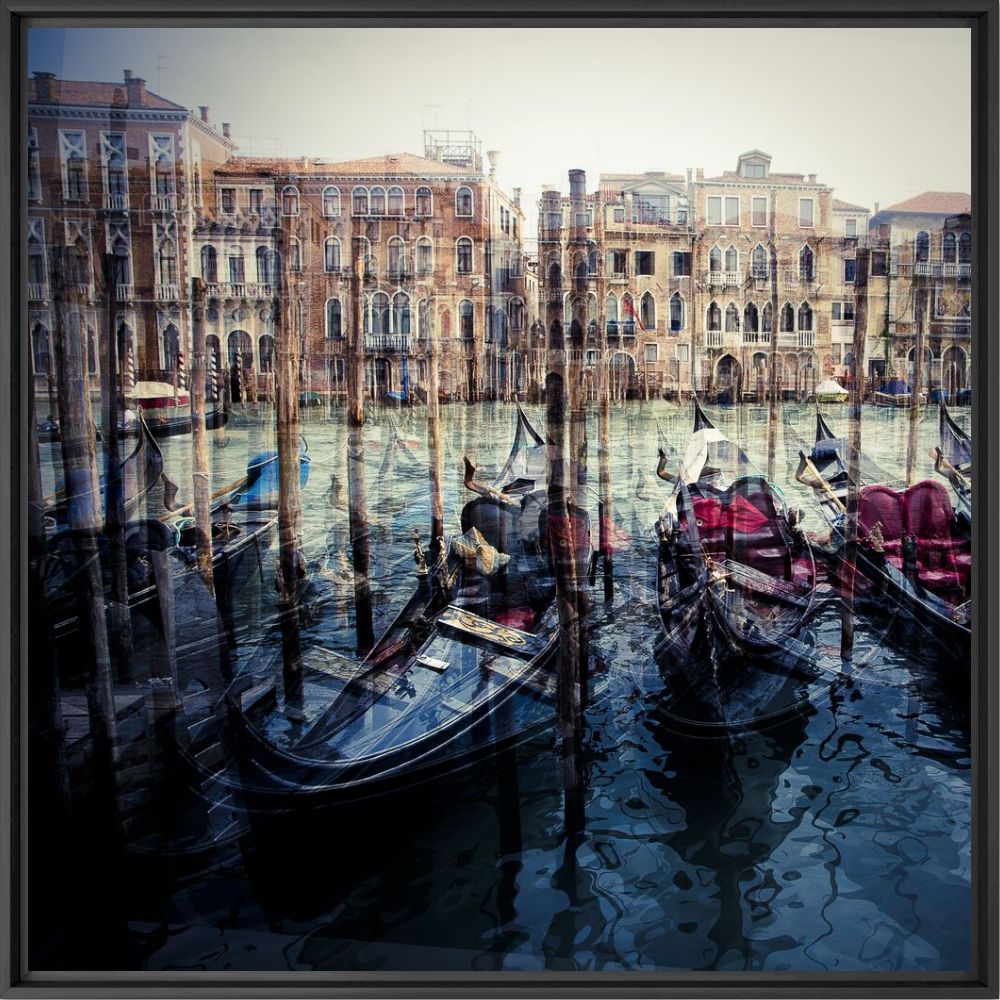 Kunstfoto Gondola - LAURENT DEQUICK - Foto schilderij