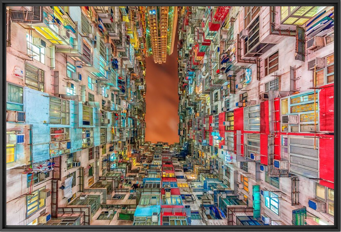 Fotografia HIGH DENSITY YICK FAT BUILDING - LAURENT DEQUICK - Pittura di immagini