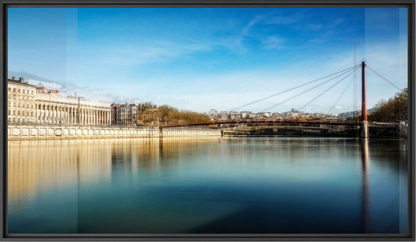 Photograph LYON  SAONE - LAURENT DEQUICK - Picture painting