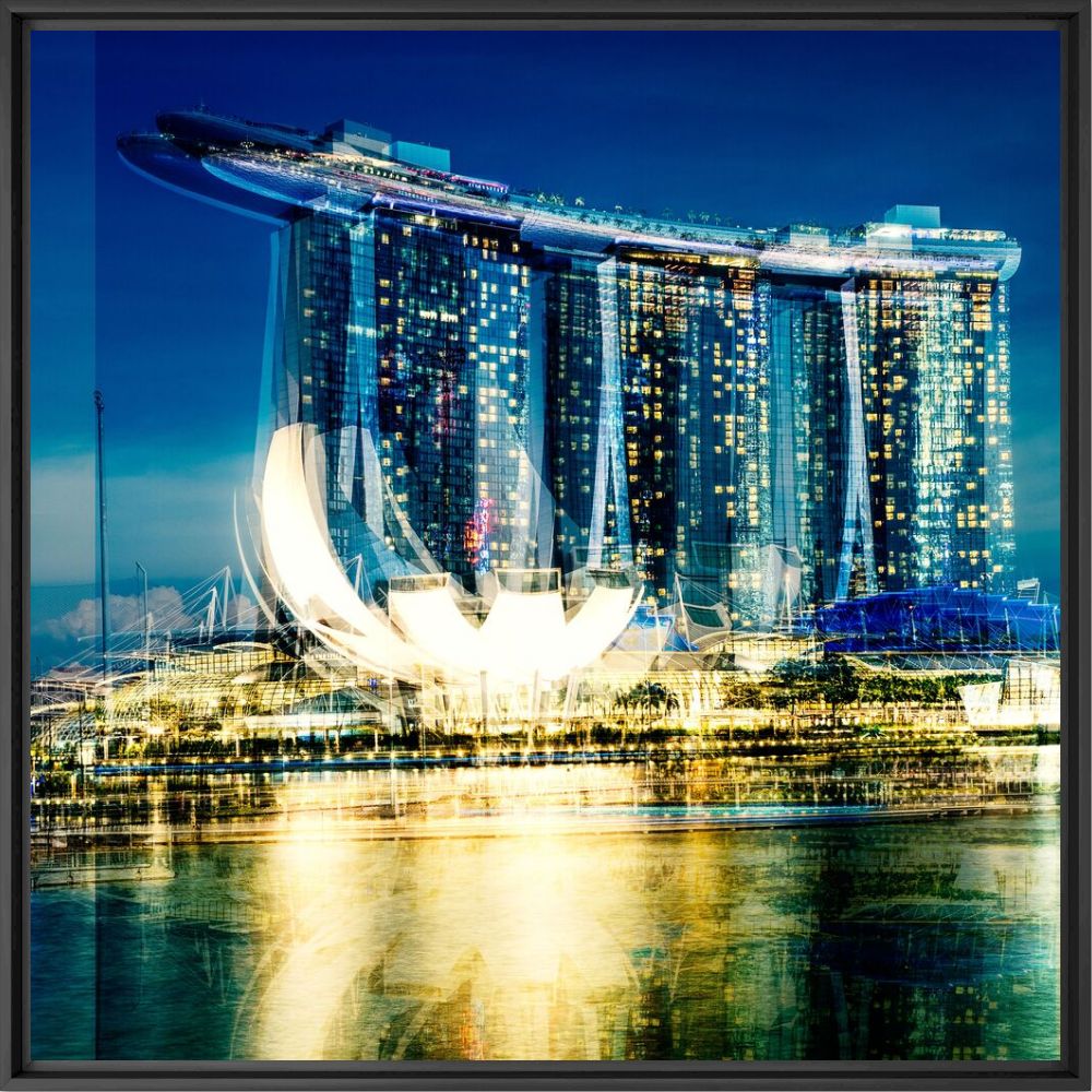 Fotografía Marina Bay Sand I - LAURENT DEQUICK - Cuadro de pintura