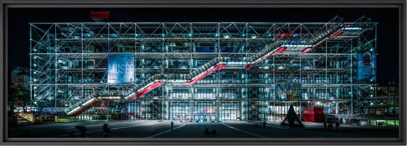 Photographie PARIS BEAUBOURG - FACE À FACE - LAURENT DEQUICK - Tableau photo