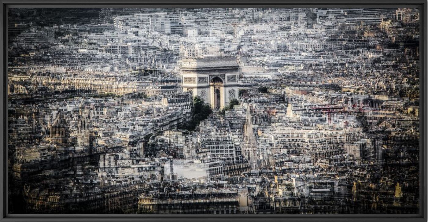 Kunstfoto Paris Etoile II - LAURENT DEQUICK - Foto schilderij