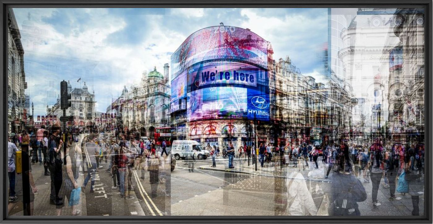 Fotografía Picadilly Circus II - LAURENT DEQUICK - Cuadro de pintura