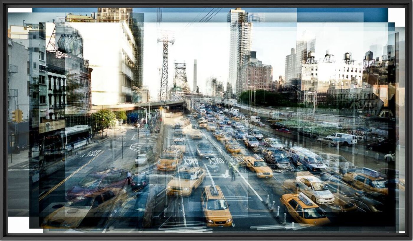 Kunstfoto Queensboro Bridge - LAURENT DEQUICK - Foto schilderij