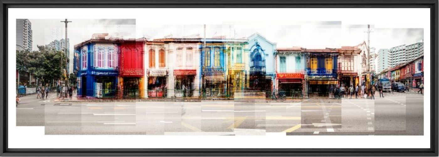 Photographie Serangoon Road - LAURENT DEQUICK - Tableau photo