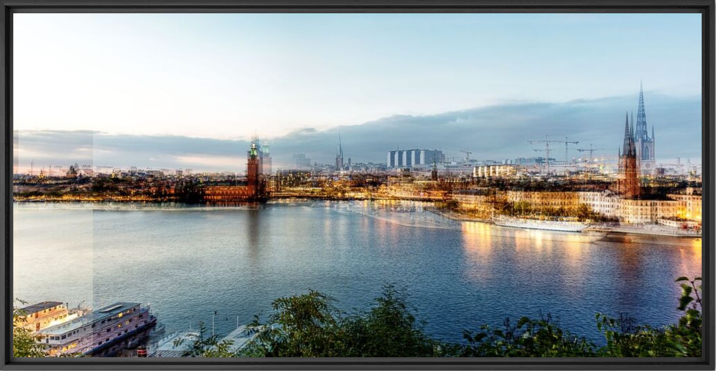 Fotografía STOCKHOLM - BLUE HOUR - LAURENT DEQUICK - Cuadro de pintura