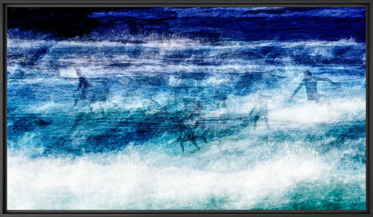 Fotografia Surf Session at Bondi Beach - LAURENT DEQUICK - Pittura di immagini