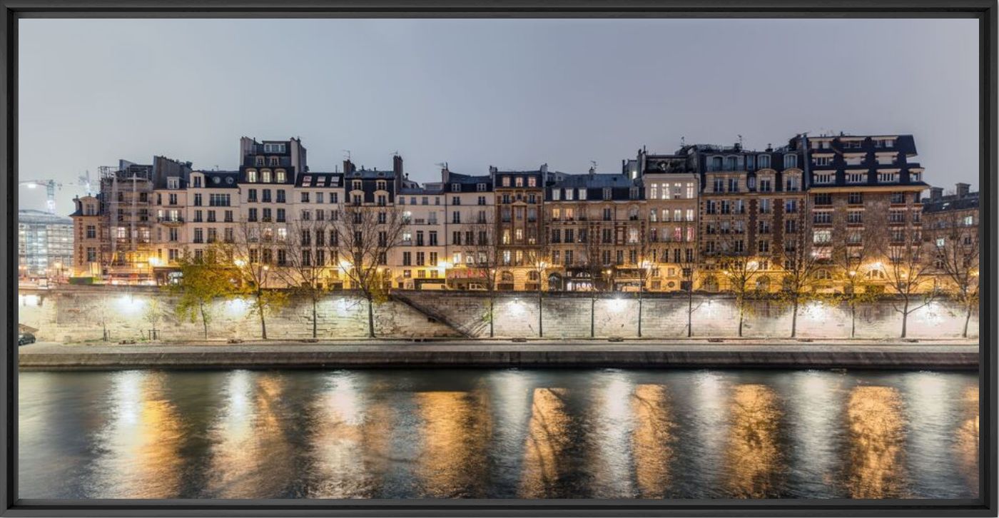 Kunstfoto 42-74 Quai des Orfevres -  LDKPHOTO - Foto schilderij